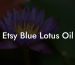 Etsy Blue Lotus Oil
